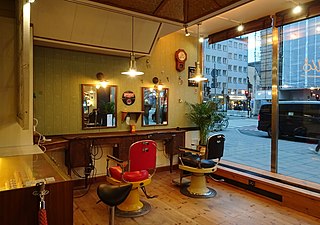 Barbers shop.