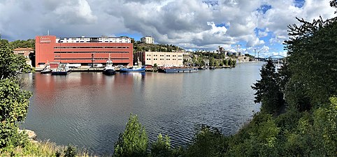 Dekorverkstäder och ateljéer vid Gäddviken