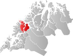 Lenviks kommun i Troms fylke.