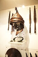 Thracian helmet with large cheekpieces, National History Muesum of Bulgaria