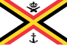 Vlag van de Belgische Marine.