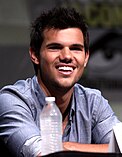 Lautner durante a Comic-Con.