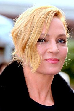 Uma Thurman Cannesin elokuvajuhlilla vuonna 2017.