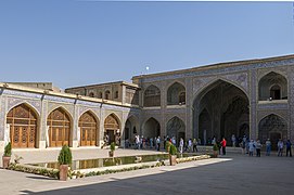 Outside of the mosque