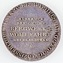 2/3 Ausbeutetaler der Grube Bergwerkswohlfahrt bei Clausthal, Königreich Hannover, Wilhelm IV. 1833