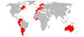 Carte de l'organisation