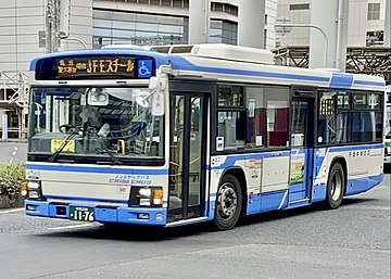 千葉駅を発車するJEFスチール行き