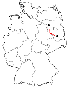 Verlauf der B 102