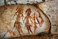 Image 7Gwion Gwion rock paintings found in the north-west Kimberley region of Western Australia c. 15,000 BC (from History of painting)