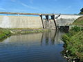 Die Chantache, ein Nebenfluss der Vilaine, wird zum Etang de la Chantache aufgestaut