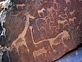 Graffiti. Twyfelfontein, Namibia.