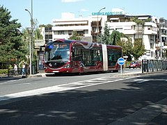 BHNS Irisbus Crealis Neo 18 de la ligne B.