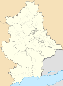 Orikhovo-Vasylivka is located in Donetsk Oblast