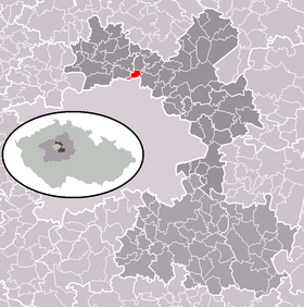 Localisation de Hovorčovice