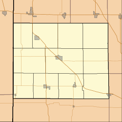 Wadena is located in Benton County, Indiana