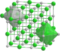 Kristallstruktur von Natriumchlorid – Kochsalz