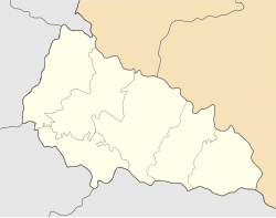 Korolevo is located in Zakarpattia Oblast