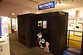 Frostburg im NSA-Museum (Rückseite)