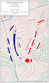 Map 9: Situation at 15:00 (July 21, 1861)