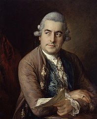 Johann Christian Bach, obra de Thomas Gainsborough.