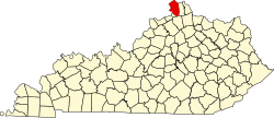 Koartn vo Boone County innahoib vo Kentucky