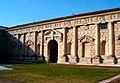 One of the best examples of Mannerist architecture: Palazzo Te in Mantua, designed by Giulio Romano