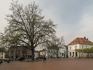 Waldniel, straatzicht Markt