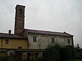 Il fianco della chiesa di San Rocco