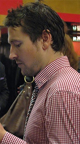 Whannell bij de première van Saw 3D (28 oktober 2010)