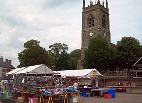 Ilkeston, one of the borough's towns