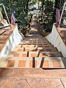 Stairs leading to the temple