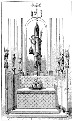 Eucharistic Tower, Cathedral of Arras, XIV Century