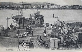 Bac de Bizerte «B 2» ved år 1910