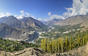 El valle de Hunza.