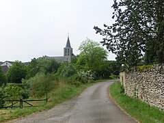 Vue de l'église