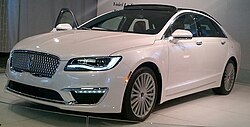 Lincoln MKZ 2017 en el Salón del Automóvil de Montreal 2016