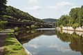 Hallerbrücke an der Saar in Völklingen