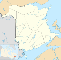 Dieppe, New Brunswick is located in New Brunswick