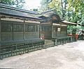 石上神宮の摂社・出雲建雄神社拝殿（国宝）