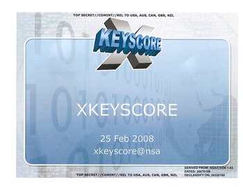 Presentación de 2008 del programa XKeyscore. (vea el PDF completo pulsando en la imagen).