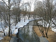 El Yauza en invierno