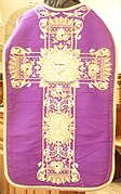 Chasuble de la paroisse Saint-Yves (vers 1890).