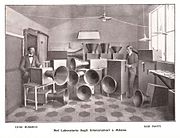 Russolo, 1913, Intonarumori, parte funkciantaj per elektro