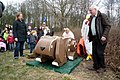 Het nieuwe konijn bij kinderboerderij De Kooi