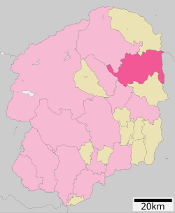 Vị trí của Ōtawara ở Tochigi