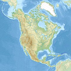 Cretaceous–Paleogene extinction event is located in North America