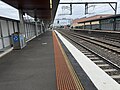 Southbound view from Platform 1, September 2024