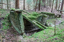 Reste des Bunkers Lettensturz (Die Platte)