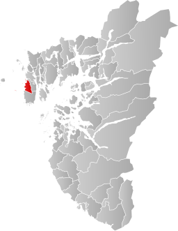 Åkra kommun i Rogaland fylke.