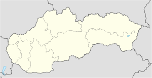 Rosenberg is located in Slovakia